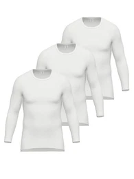 Unterziehshirt 3er Pack Shirt 1/1 Arm Day Classic / Doppelripp Ex (Spar-Set, 3-St) hohe Markenqualitt