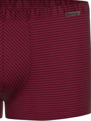 Ammann Boxer Retro Short Cotton & More Bordeaux/Dunkelrot/Lila/Rosa