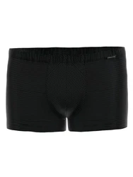 Ammann Boxer Retro Short Cotton & More Schwarz/Dunkelrot