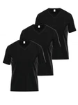 Ammann Unterziehshirt V-Shirt 1/2 Arm Day Modern Schwarz