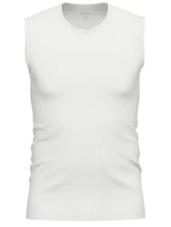 Ammann Achselhemd Tank Top Day Modern Weiß/Creme/Grau