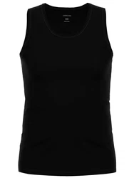 Ammann Achselhemd Athletic Shirt Day Modern Schwarz/Dunkelgrau