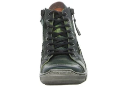 KRISBUT Winterboots High Top Sneaker Grün/Dunkelgrün