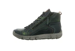 KRISBUT Winterboots High Top Sneaker Grün/Dunkelgrün