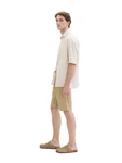 TOM TAILOR Shorts Tech Chino Bermudas Khaki/Beige/Weiß