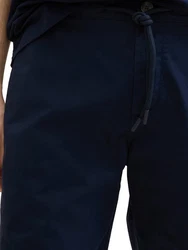 TOM TAILOR Shorts Tech Chino Bermudas Dunkelblau/Hellblau