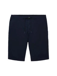 TOM TAILOR Shorts Tech Chino Bermudas Dunkelblau/Hellblau