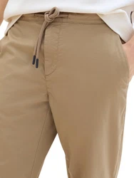 TOM TAILOR Chinohose Khaki/Weiß/Beige/Creme/Grau