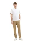 TOM TAILOR Chinohose Khaki/Weiß/Beige/Creme/Grau