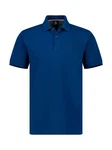 LERROS Kurzarmshirt mit Logostickerei Blau/Dunkelblau