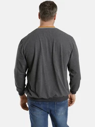 Charles Colby Sweatshirt EARL GWILYM Dunkelgrau/Dunkelblau/Blau/Grau