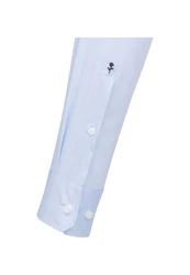 seidensticker Langarmhemd BUSINESS KENT Regular Fit Hellblau/Blau