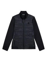 Sweatjacke Golf Jacke Quilt Hybrid Schwarz Herren M