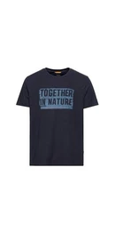 T-Shirt Herren T-Shirt Together in Nature in night blue (1-tlg)