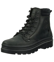 Stiefelette Leder Schnrstiefelette