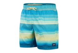 Speedo Badeshorts Placement Leisure Watershort blau/gelb