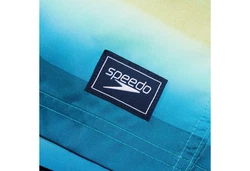 Speedo Badeshorts Placement Leisure Watershort blau/gelb