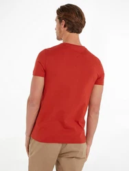TOMMY HILFIGER T-Shirt rot/schwarz