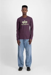 ALPHA INDUSTRIES Shirt Fliederfarben/Lila/Dunkelblau/Rosa