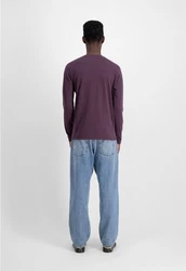 ALPHA INDUSTRIES Shirt Fliederfarben/Lila/Dunkelblau/Rosa