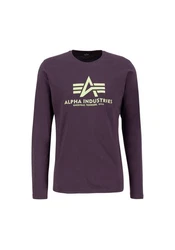 ALPHA INDUSTRIES Shirt Fliederfarben/Lila/Dunkelblau/Rosa