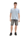 TOM TAILOR Shorts JOSH Hellblau/Grau/Blau