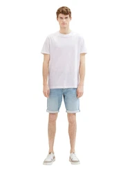 TOM TAILOR Jeansshorts Josh Shor Hellblau