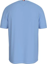 Tommy Hilfiger T-Shirt CHEST STRIPE TEE hellblau/rot/schwarz/wei