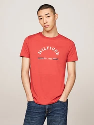 Tommy Hilfiger T-Shirt RWB ARCH GS TEE Orange/Rot