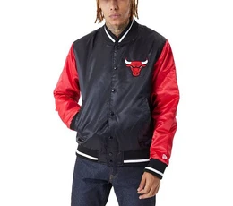 Bomberjacke Jacke NBA Satin Bomber Chicago B, G XXL, F black/red