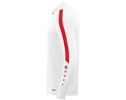 Jako Sweatshirt Power Weiß/Rot/Schwarz