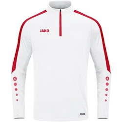 Jako Sweatshirt Power Weiß/Rot/Schwarz