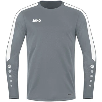 Jako Sweatshirt Sweat Power Grau/Dunkelgrau/Dunkelblau/Silber
