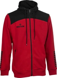 Derbystar Kapuzen-Sweatjacke Ultimo (v23) Rot/Dunkelrot