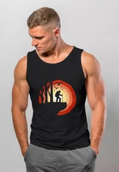 Neverless Tanktop Herren Tank-Top mit Print Orange/Schwarz/Grau/Gelb/Rot