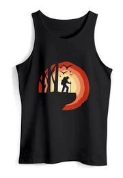 Tanktop Herren Tank-Top {replace} Muskelshirt mit Print