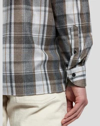 Baldessarini Langarmhemd Grau/Gelb/Hellgrau/Beige/Blau
