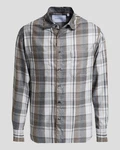 Baldessarini Langarmhemd Grau/Gelb/Hellgrau/Beige/Blau