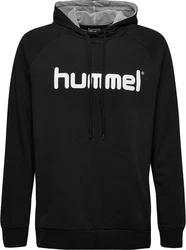 hummel Kapuzensweatshirt HMLGO COTTON LOGO HOODIE schwarz