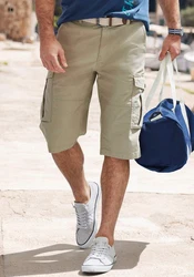 John Devin Cargobermudas Khaki/Dunkelgrün