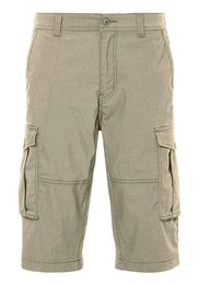 Cargobermudas aus elastischer Baumwollmischung mit Seitentaschen, 3/4 Shorts