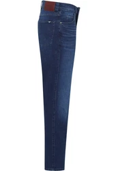 MUSTANG Straight-Jeans Tramper Dunkelblau/Blau