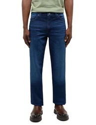 MUSTANG Straight-Jeans Tramper Dunkelblau/Blau