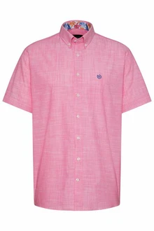 bugatti Kurzarmhemd mit Button-Down-Kragen