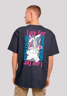 F4NT4STIC T-Shirt Alice im Wunderland Dunkelblau/Grau/Blau