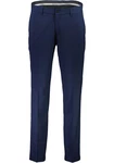 Lindbergh Anzughose Dunkelblau/Hellblau/Blau