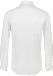 LINDBERGH Businesshemd Grau/Weiß/Creme