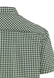camel active Kurzarmhemd Regular Fit Dunkelgrün/Grün