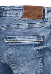 RedBridge Shorts Bedford im klassischen 5-Pocket-Style Blau/Hellblau