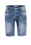 RedBridge Shorts Bedford im klassischen 5-Pocket-Style Blau/Hellblau